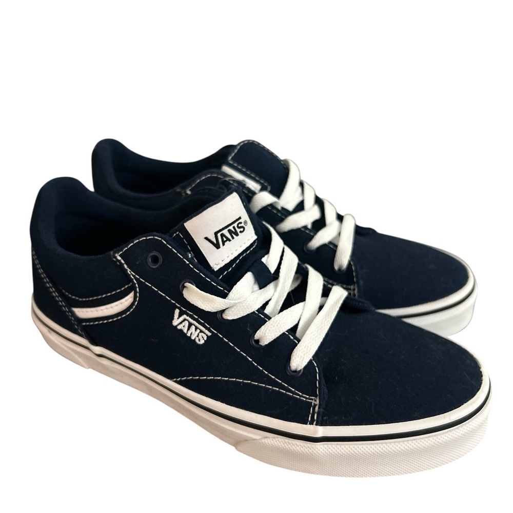 Vans Kids Dark Blue and‎ White Sneakers - Picture 5 of 5